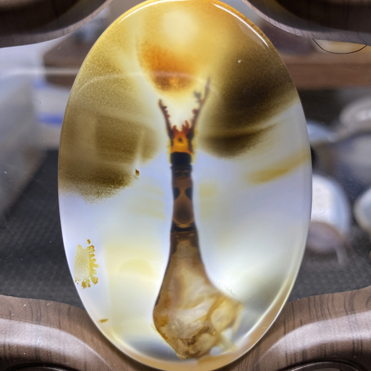 马达加斯加海洋玉髓象形