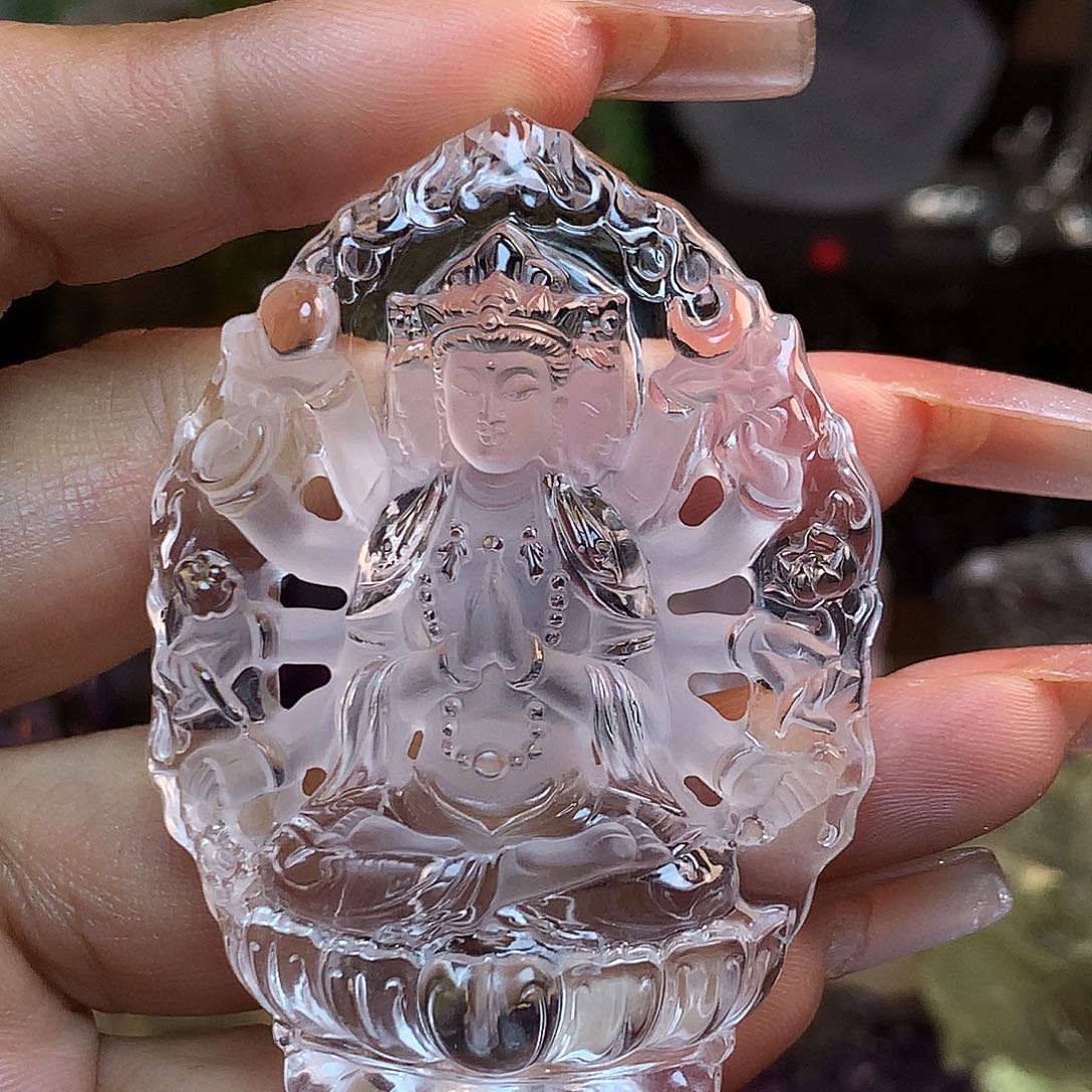 S***g水晶未镶嵌颈饰天然