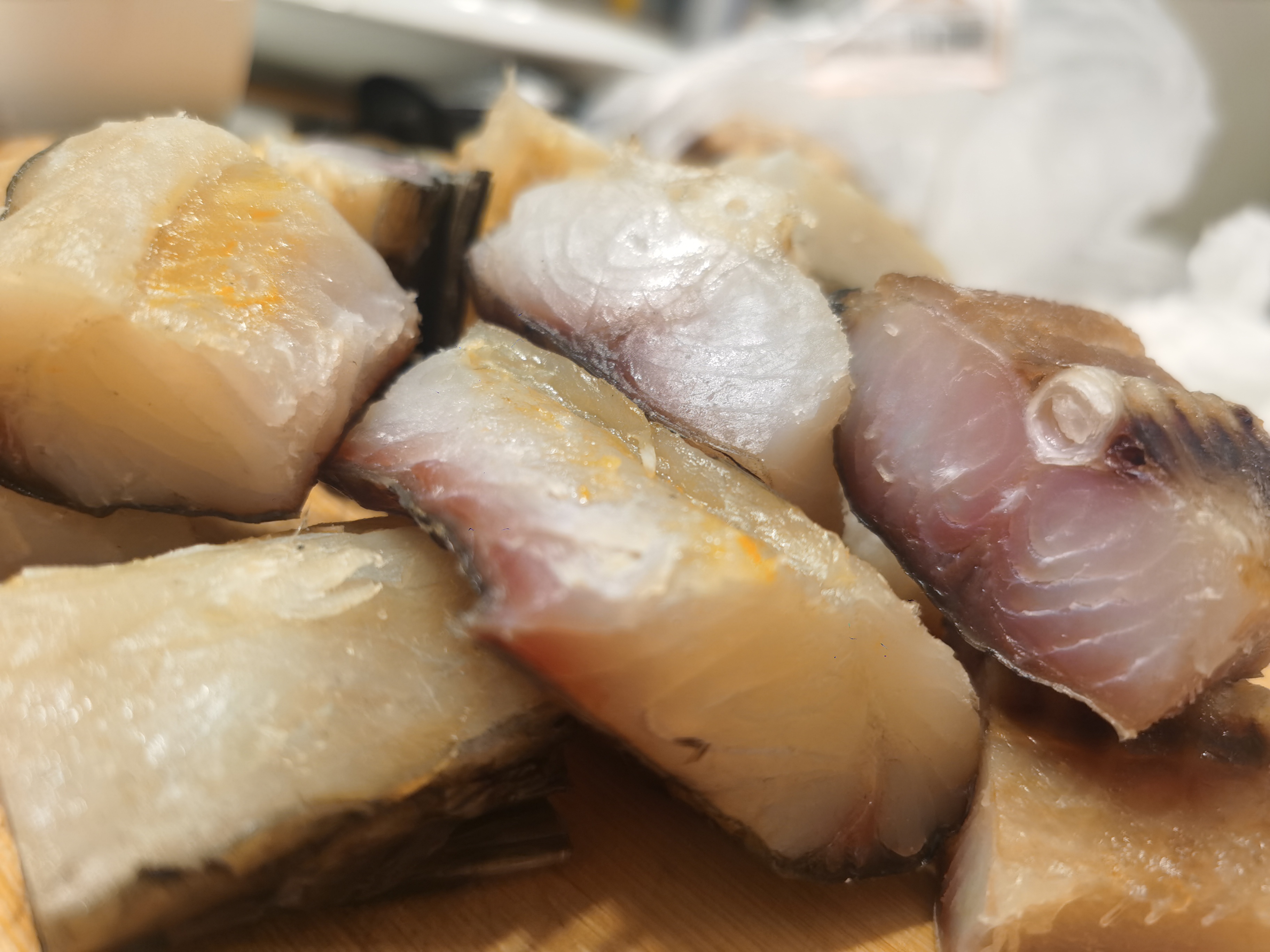 【淡盐免泡水 大草】农家阳干大草鱼块腌制风干糍粑鱼块腊鱼块