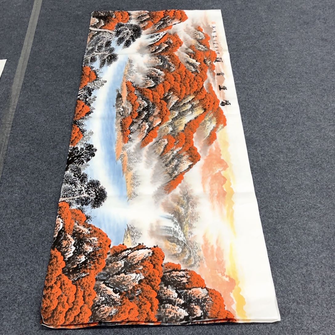 国画国画作品老师手绘