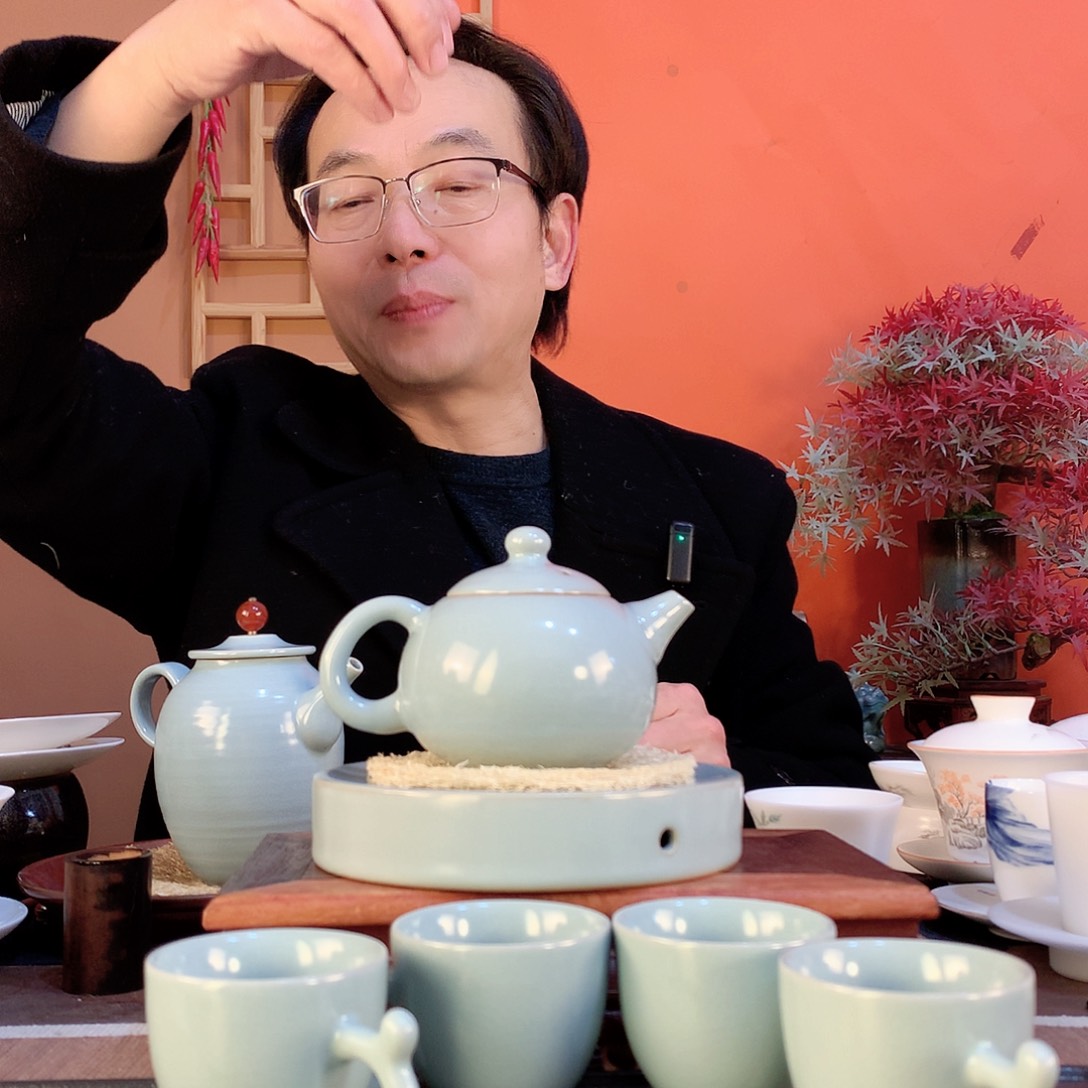 天青把手杯套组组