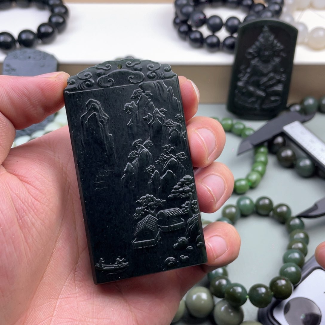 和田玉手串未镶嵌