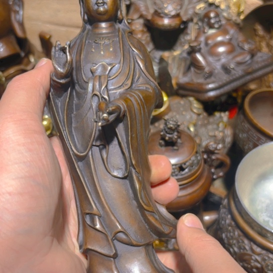 正常发货 铜的。全清了一件不留