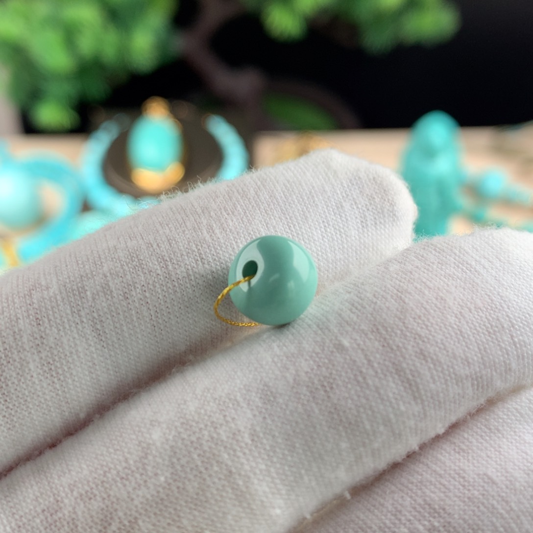 绿松石配珠卡9未镶嵌