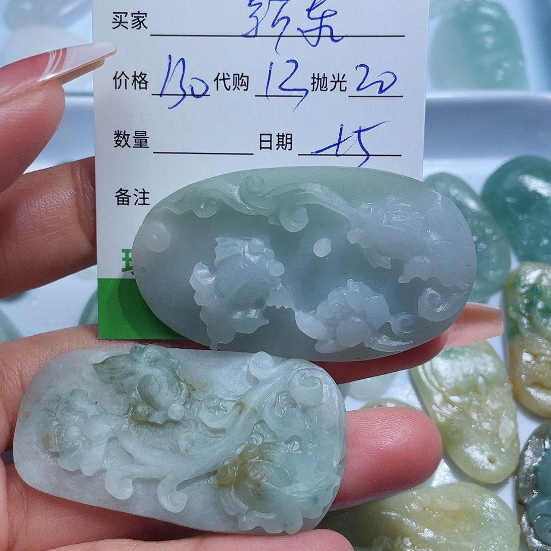 定制翡翠未镶嵌新*人翡翠