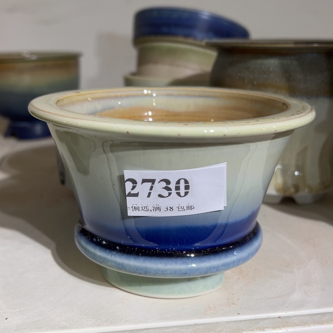 红陶口10 景德镇手工花盆