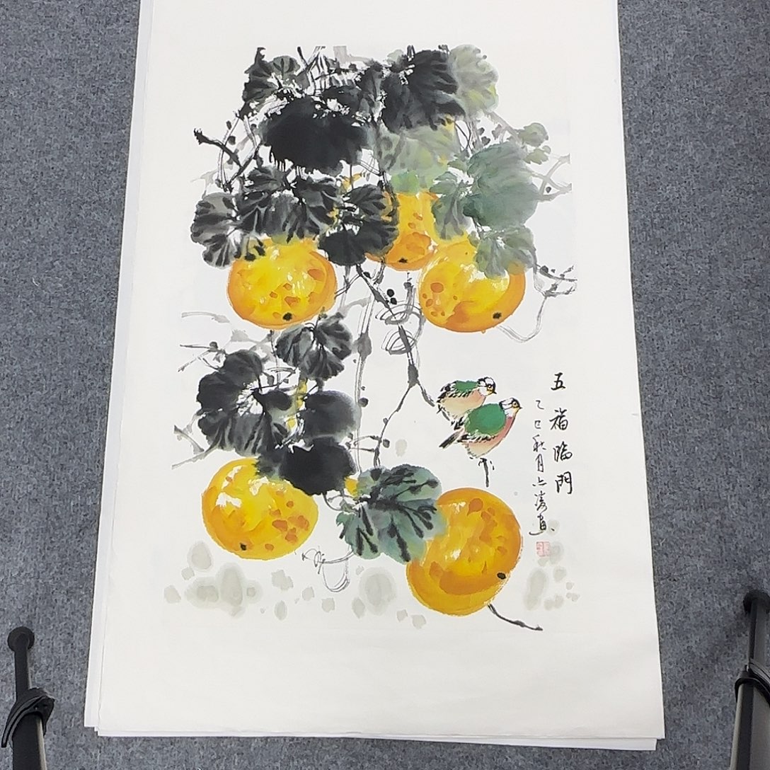 国画68*45纯手绘刘亦凌