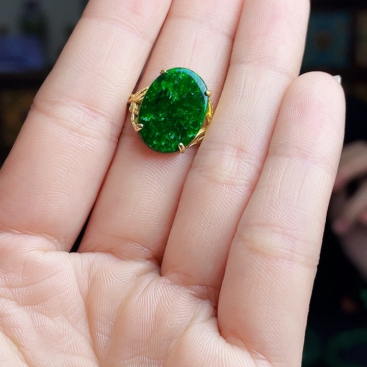 翡翠银S925镶嵌颈饰多样性