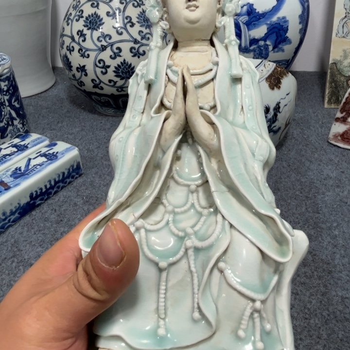 汉***唐摆件陶景德镇陶瓷艺术品