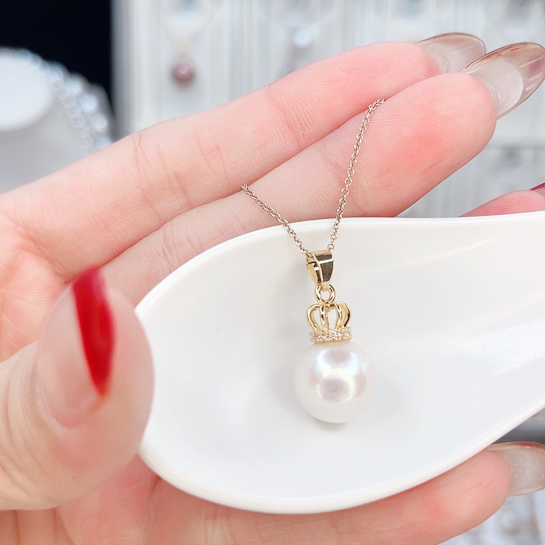 合金吊坠(赠链)淡水珍珠