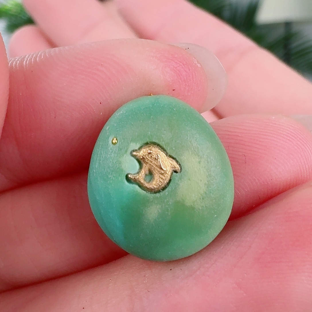 未镶嵌绿松石珠宝奇石