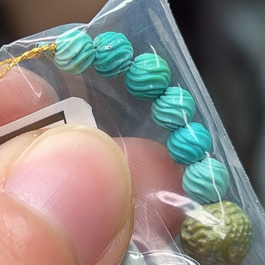 绿松石珠宝奇石未镶嵌