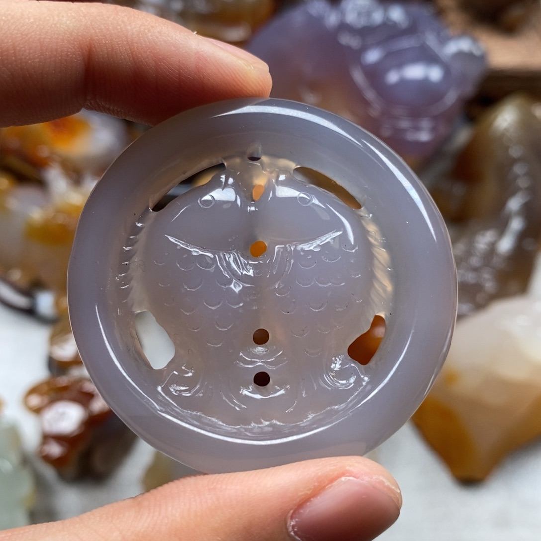 玛瑙/玉髓未镶嵌颈饰