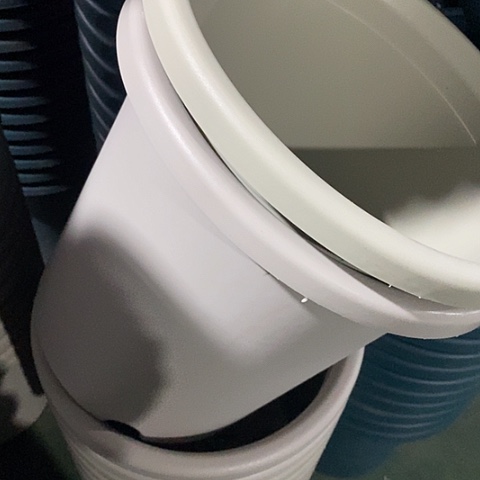 树脂四季7号微瑕灰白无托6个