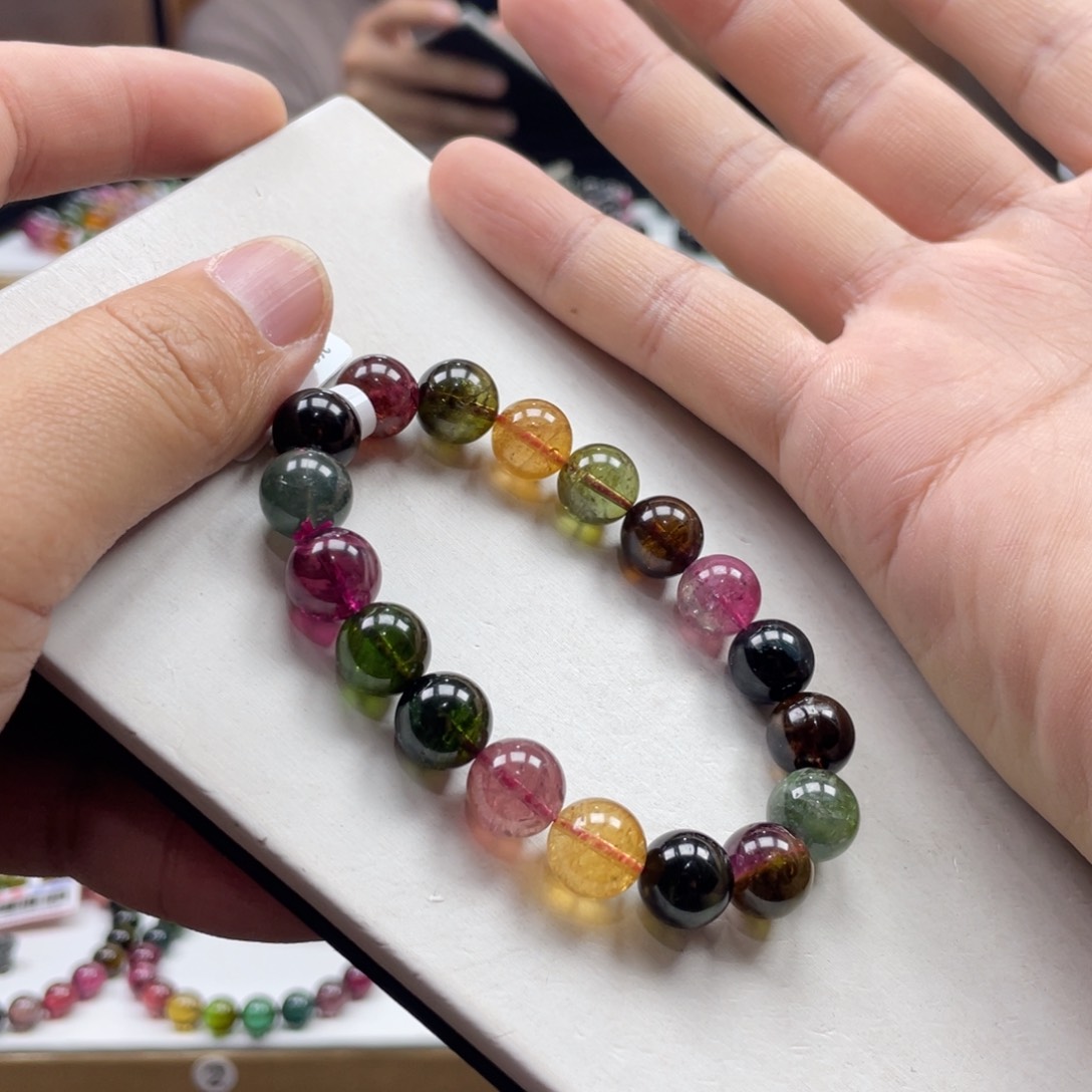 碧玺手串未镶嵌10mmm.mmmmmmmmm