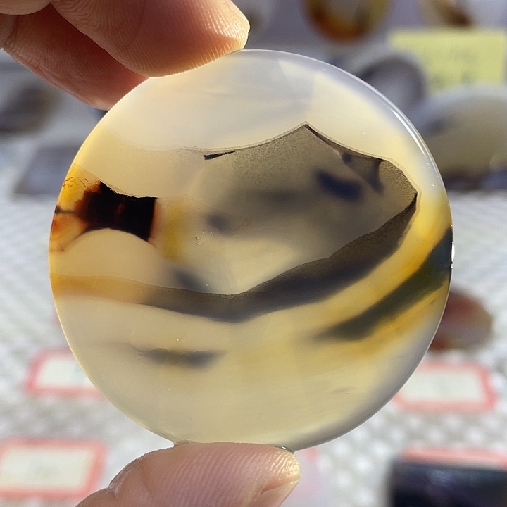 玛瑙/玉髓合金颈饰