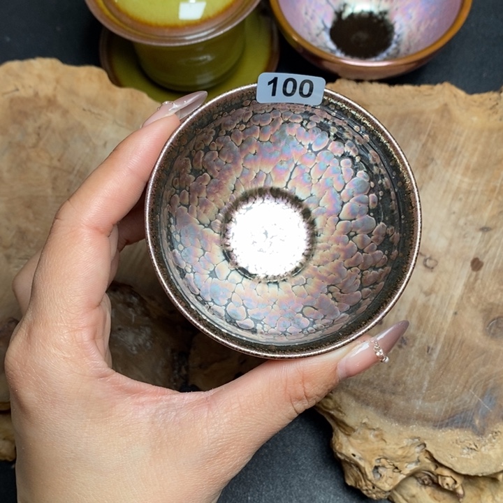 茶盏建窑建盏主人杯100