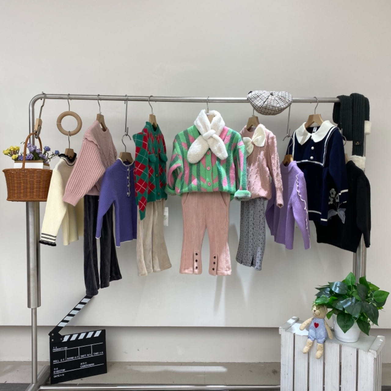 A6824#CYX-MUCANG-2323070童装深咖色卫衣