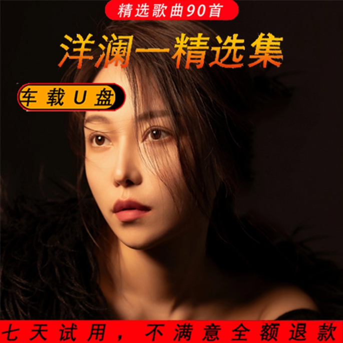 洋澜一音乐专辑U盘精经典老歌选原声无损高音质车载音乐优盘