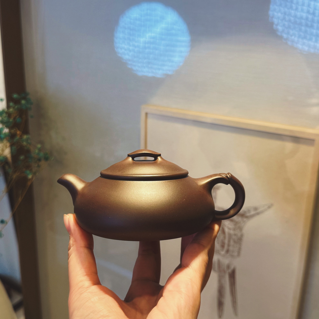 简瓢壶·原矿老紫泥150cc半手工