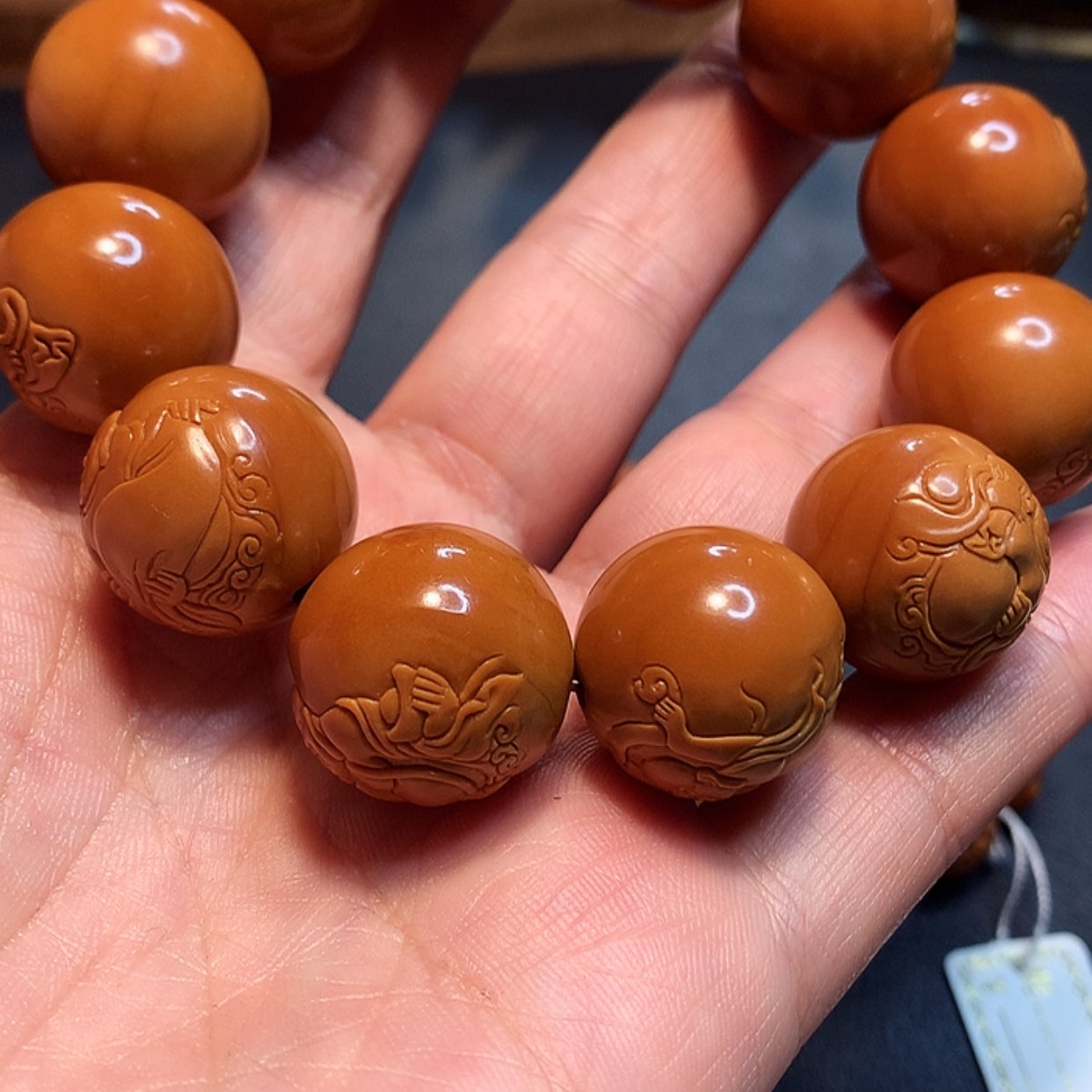 【闪购商品】橄榄核手串/手链用****4橄榄雕