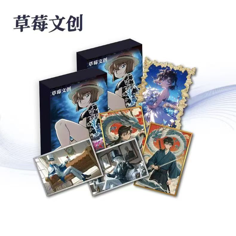 【叠叠】草莓文创x 孤光守夜 名侦探柯南色纸收藏卡（默认代拆）