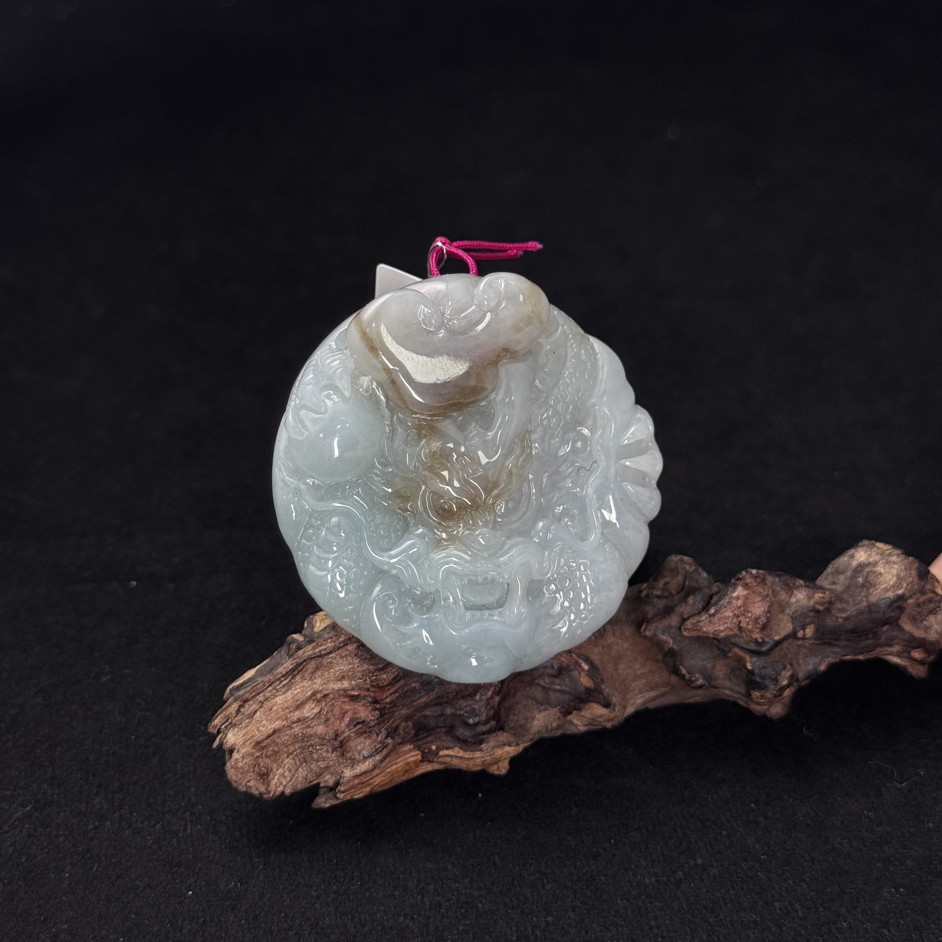 【诚翠拍品第一百一十五期午】翡翠108吊坠ZQL1018