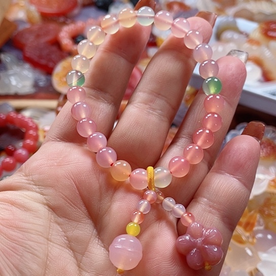 玛瑙/玉髓吊坠(赠链)未镶嵌