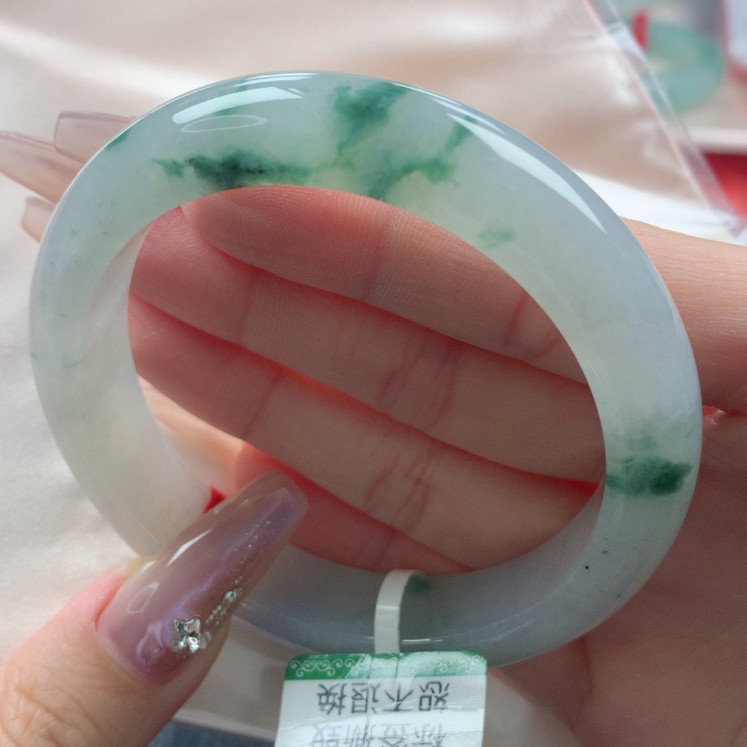 未镶嵌手镯翡翠缅甸天然翡翠A货57