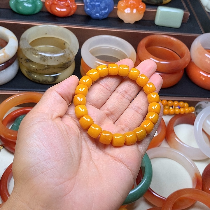 石英质玉未镶嵌手链