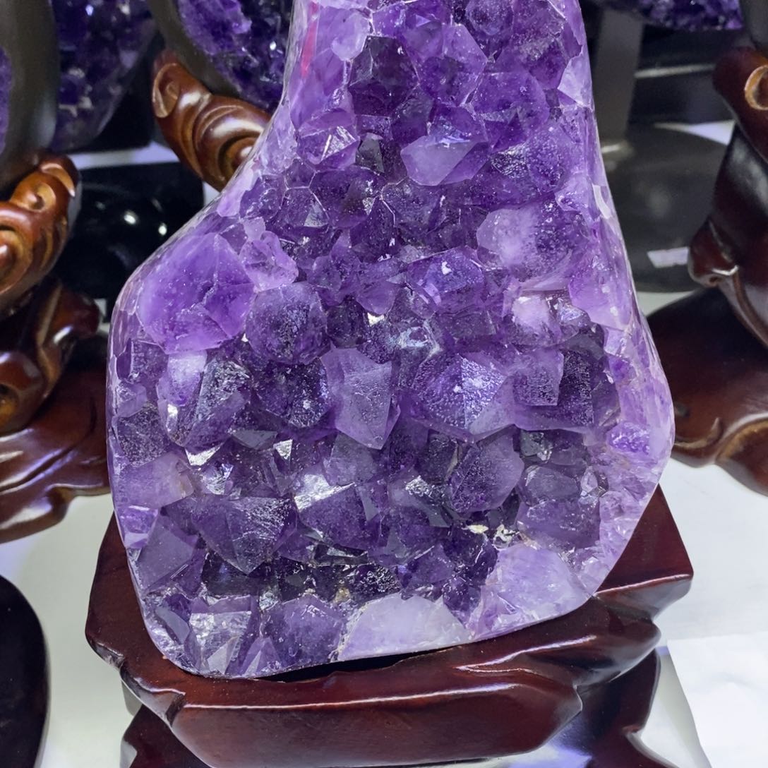 摆件未镶嵌紫晶好好