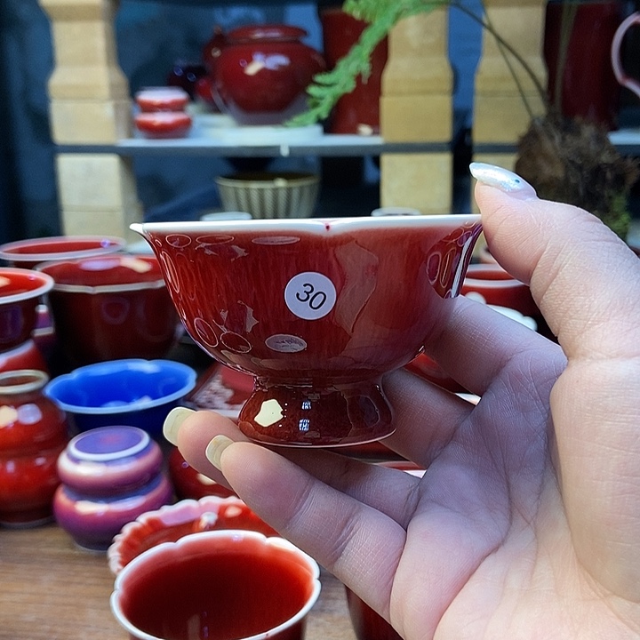 陶瓷景德镇名陶坊原矿郎红