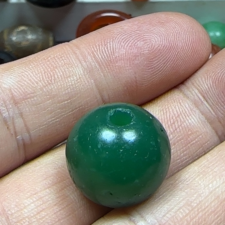 浪***哥玛瑙/玉髓合金耳钉