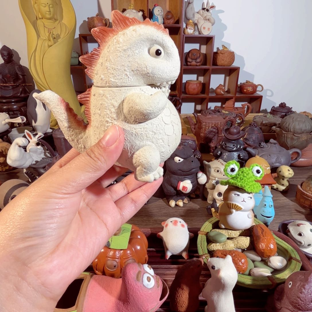 紫砂茶壶三*儿纯手工制作过程非常