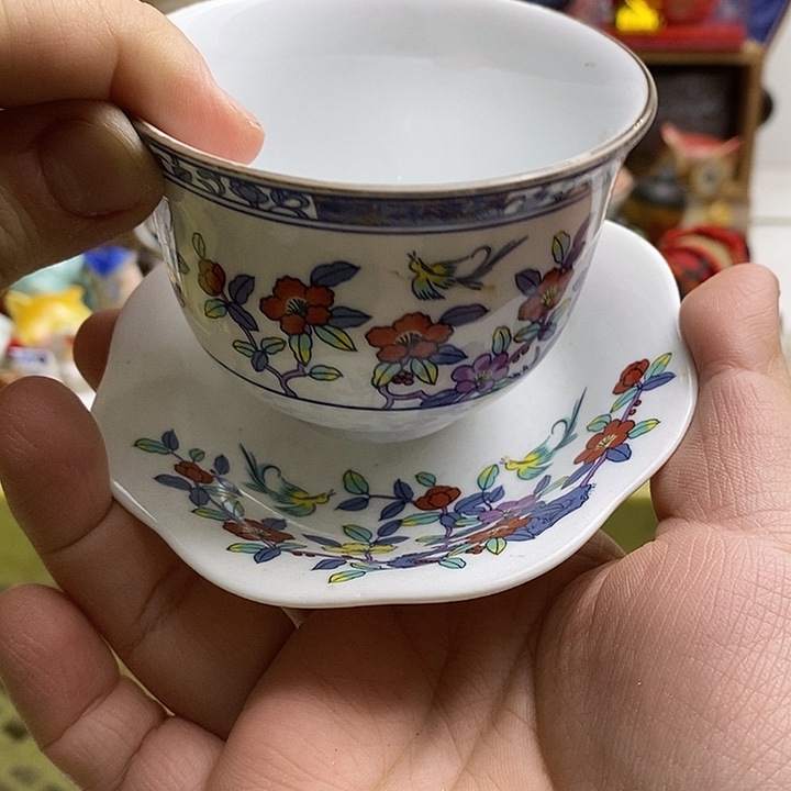 紫砂茶杯日本精品回流瓷器