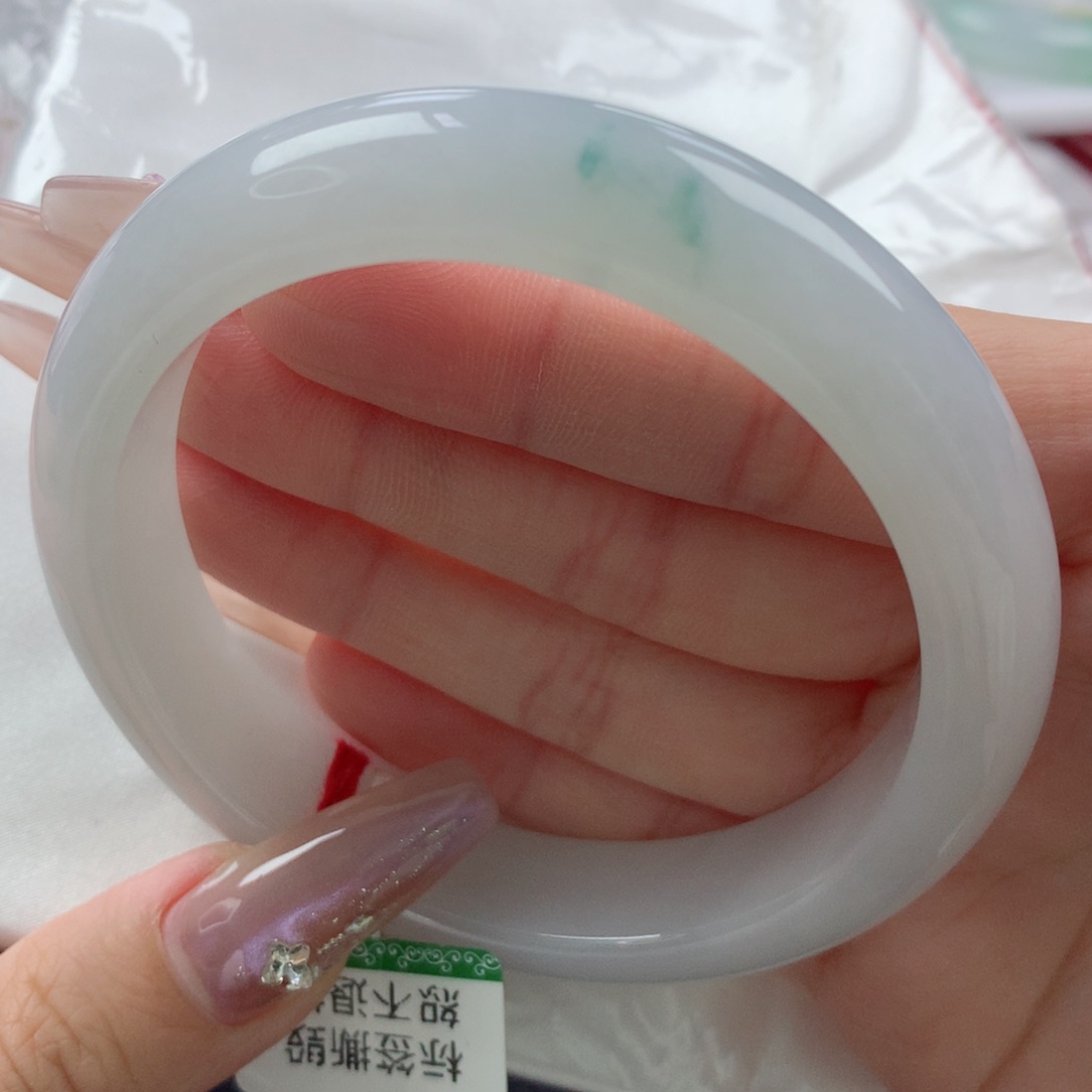 未镶嵌手镯翡翠缅甸天然翡翠A货59.8