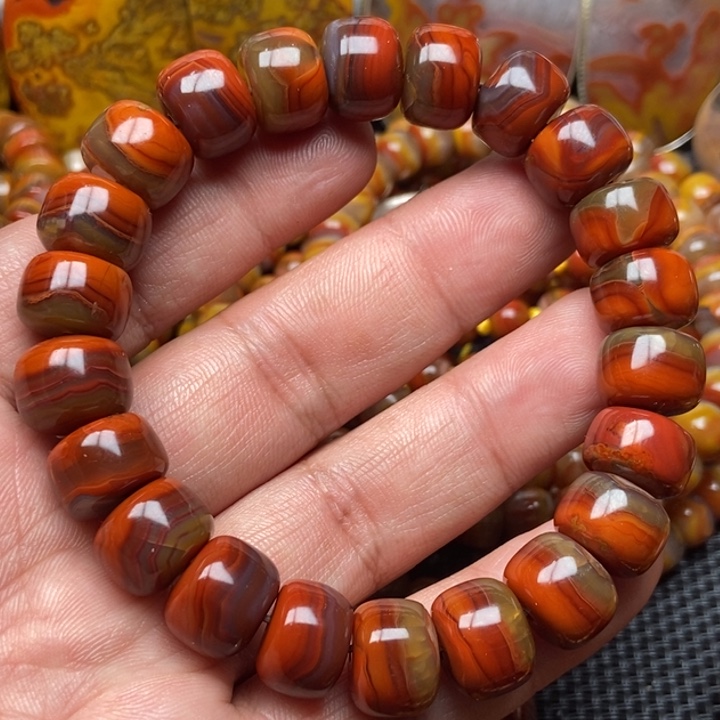 玛瑙/玉髓手串未镶嵌
