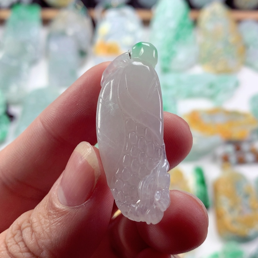 【闪购商品】翡翠吊坠(不含链)未镶嵌