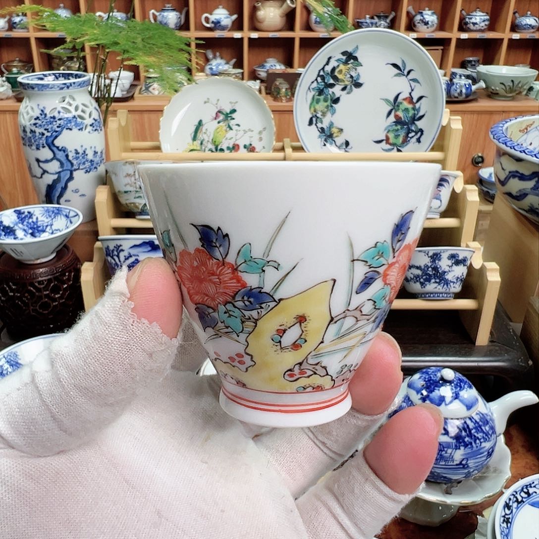 柴窑茶具茶壶茶杯柿佑卫门