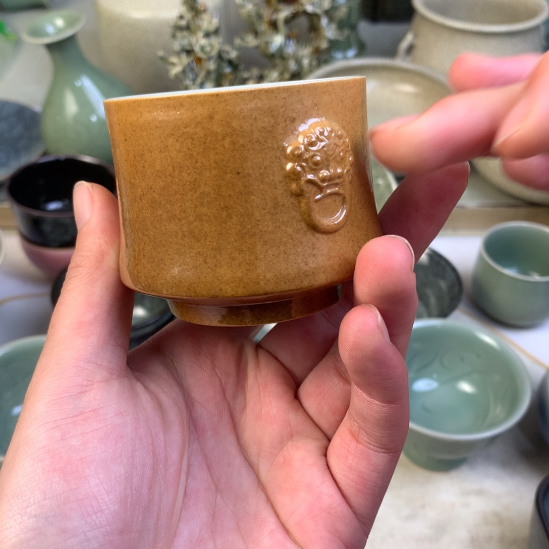 杯龙泉青瓷龙泉路上有