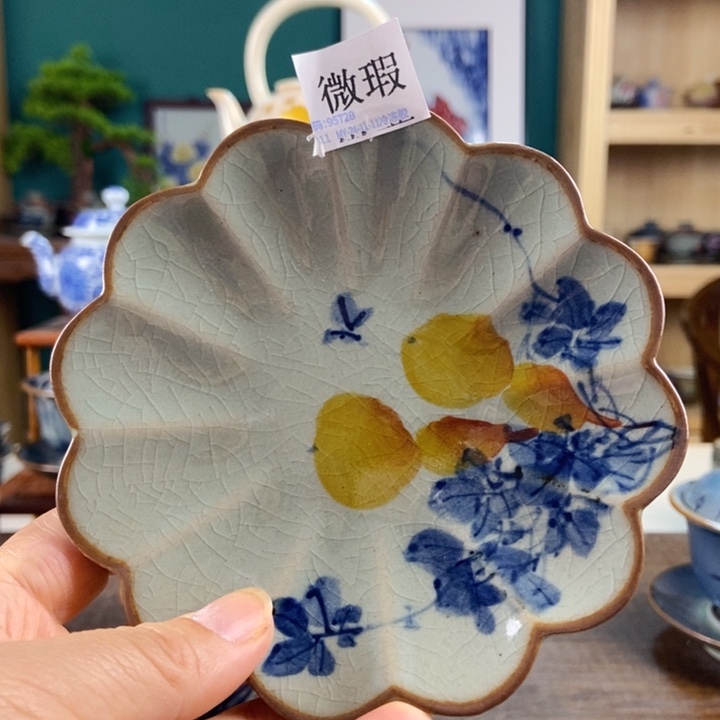 瓷片功*猫手工制作工艺精湛等特点