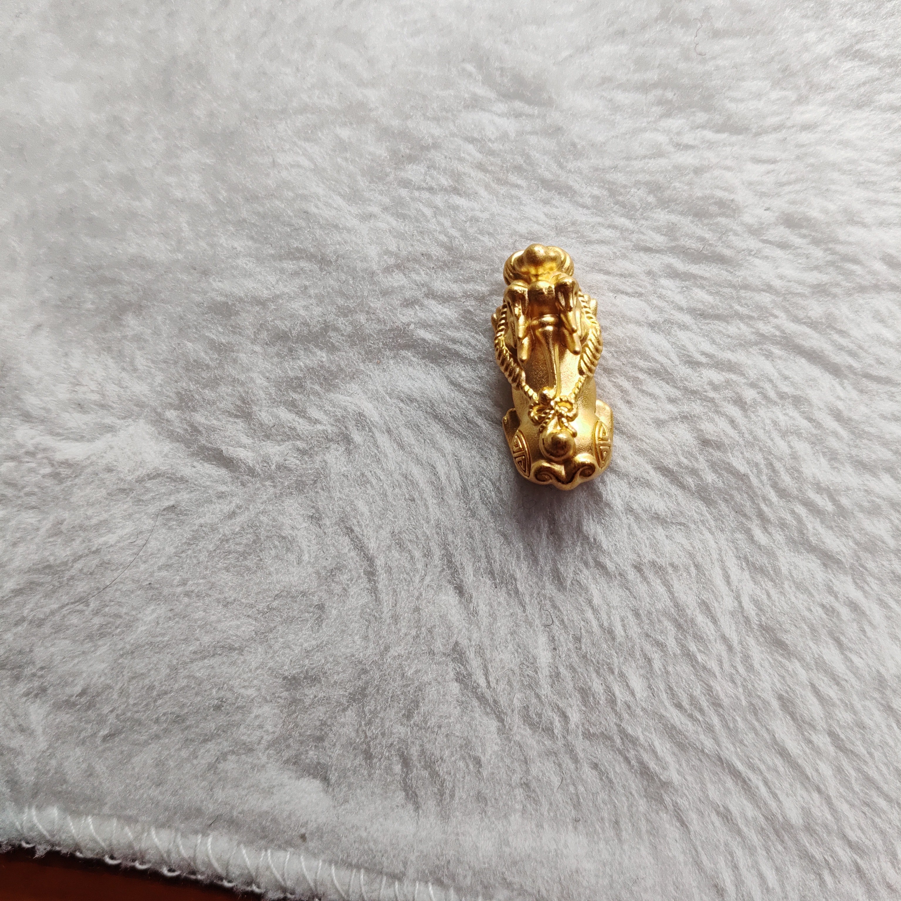 金元宝足金999貔貅珠子首饰