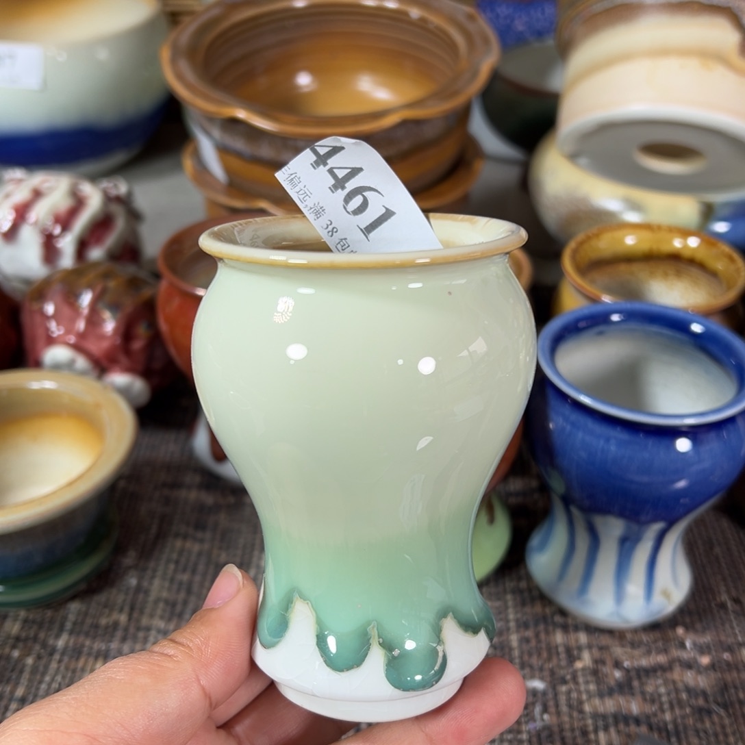 红陶景德镇手工花盆