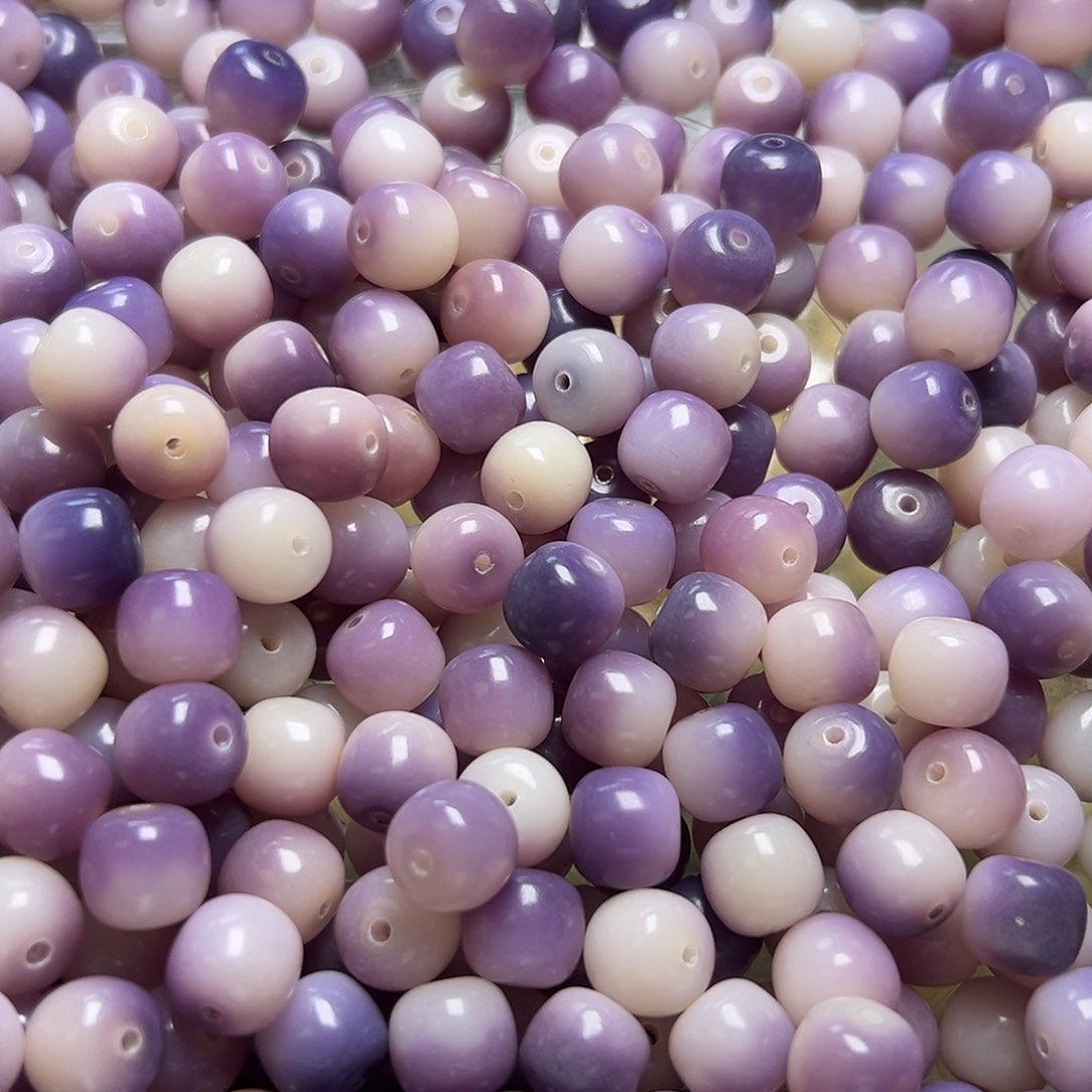 白玉菩提吊坠108颗卡11紫气东来桶珠