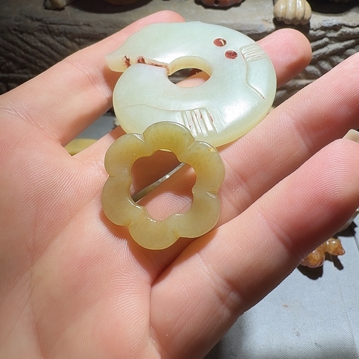 树***哥和田玉（糖玉）未镶嵌挂件