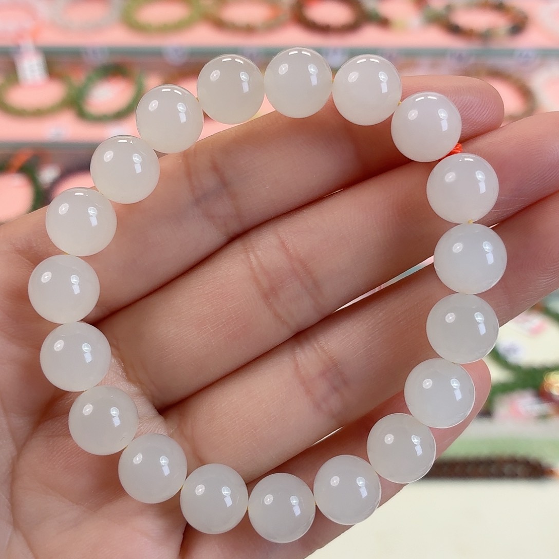 未镶嵌手串和田玉