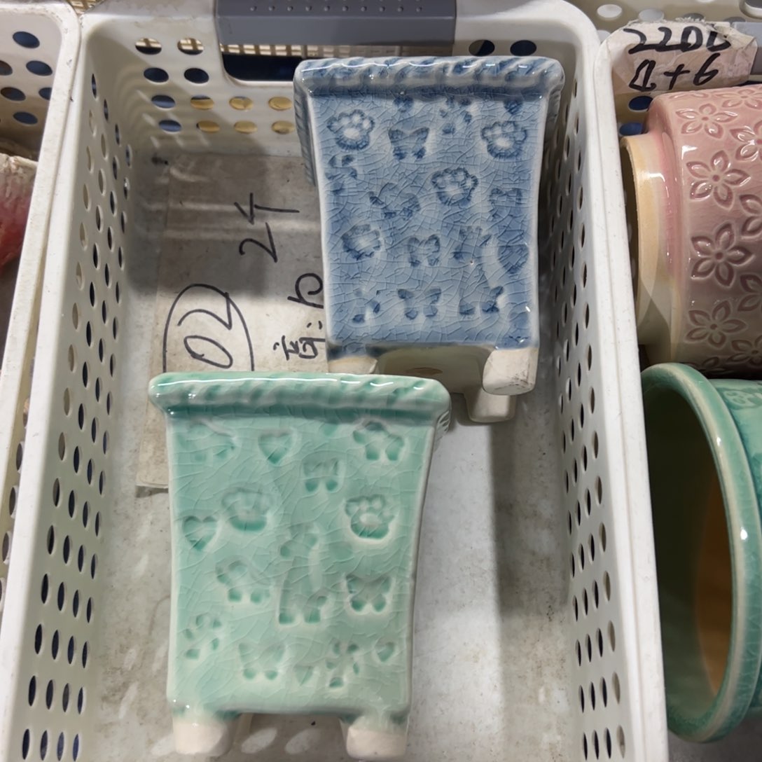 陶瓷多肉小花盆@@1102