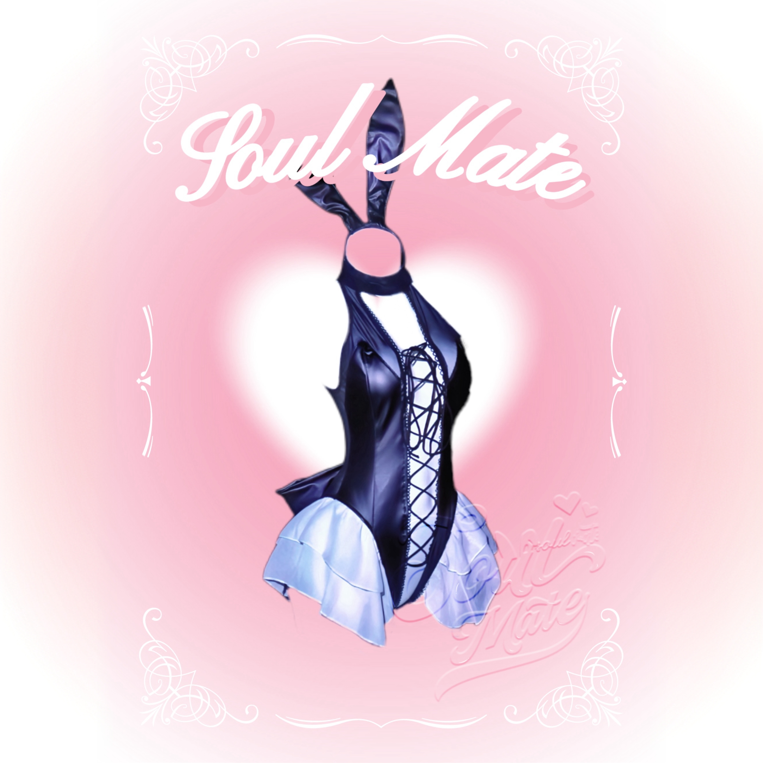 SoulMate「幽会兔兔」 兔女郎性感纯欲露背动漫COS制服紧身套装