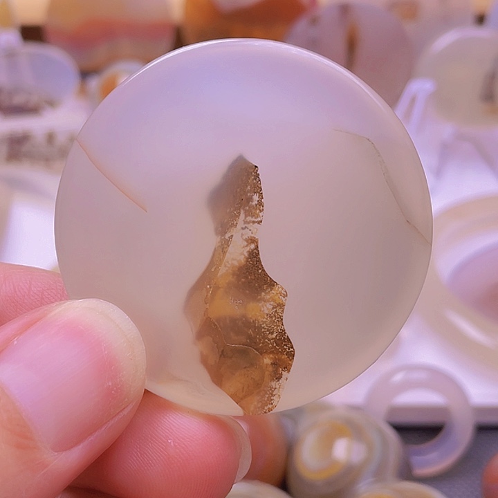 未镶嵌吊坠(不含链)玛瑙/玉髓