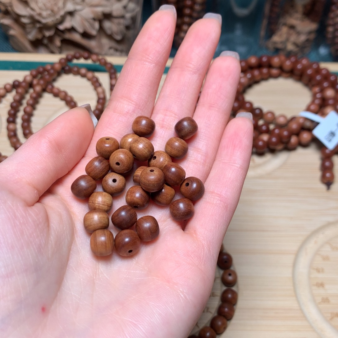 檀香木手串/手链走**花迈索尔老山檀7x8沉水